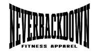 NeverBackDown Fitness Apparel logo